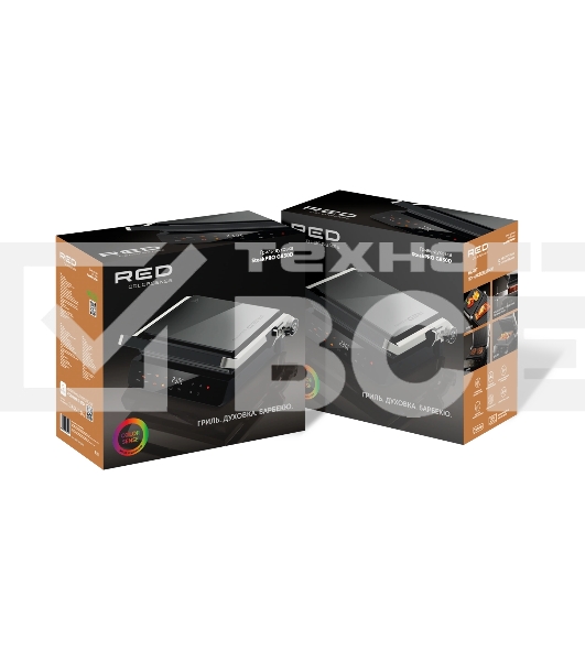 Электрогриль Red Solution G830D 2000Вт черный