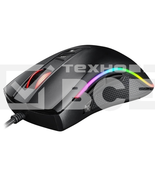 Мышь проводная Jet.A Panteon PS88 черный, 6200 dpi, USB, кнопки - 9