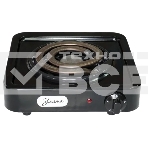 Настольная плита ЗЛАТА 113Т черная, фото 1