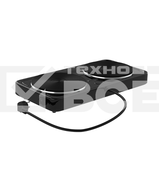 Плита настольная MAXVI HE211 черный