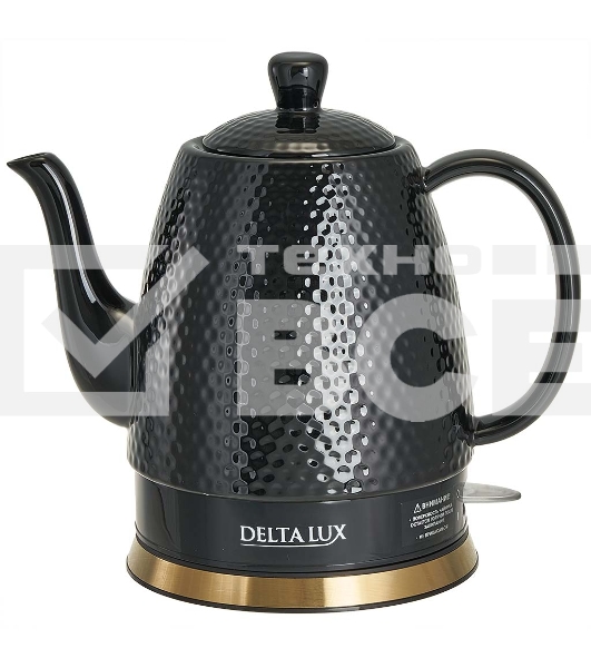 Чайник электрический DELTA LUX DE-1021 черный