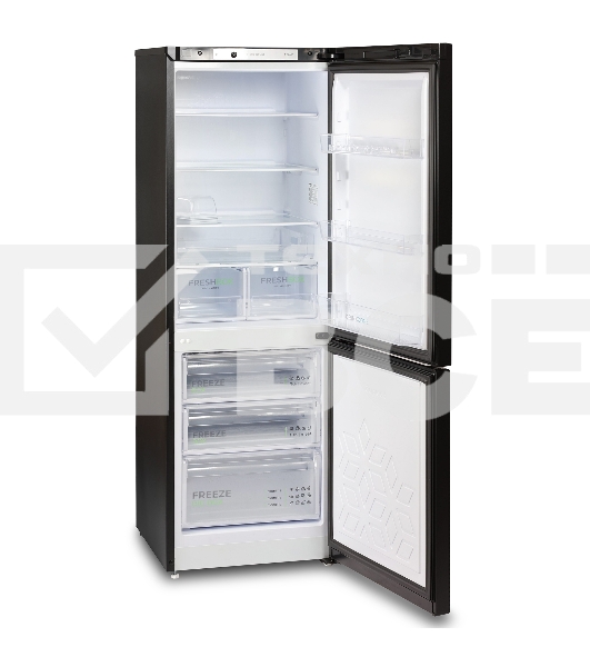 Холодильник БИРЮСА B6156 310л черный