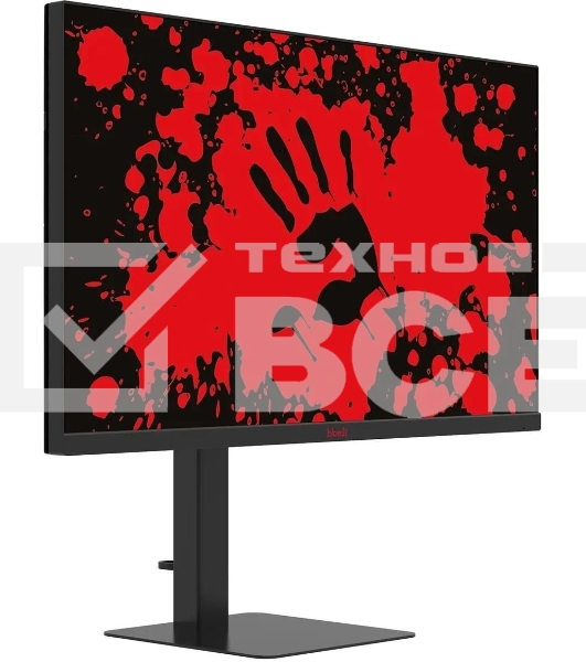 Монитор 27' Bloody MN273Q IPS 2560x1440, 180 Гц, 5 мс (1 мс MPRT), 16:9, 300 кд/м², 2xHDMI 2.1, 2xDP 1.4, 3.5 Jack, динамики (2x3 Вт), HDR10, FreeSync, G-Sync Compatible, черный