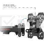 Кронштейн Arm media MARS-6 черный, 10 шт/уп. Кр. стал. настенный для TV 10'-32', max 25 кг, 5 ст св., нак. +5°-15°, пов. ±90° от ст. 62-270 мм. max VESA 100x100 мм., фото7