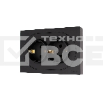 Розетка 2-м LEZARD СП OSEN с заземл. ПБТ, механизм, черный бархат 743-4200-127B, фото5