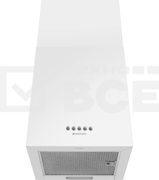 Вытяжка наклонная пристенная Meferi AIRBOX60WH LIGHT