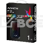 Внешний SSD ADATA SE770G, 1TB, USB 3.2 Gen 2 Type-C, R/W 1000/800, черный, фото2