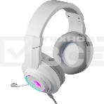 Гарнитура Redragon Hylas белая, проводная, USB / 2 x mini jack 3.5 мм, подсветка, фото5