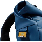 Рюкзак Piquadro Corner 2.0 CA6291C2OW/AV роллтоп серо-голубой полиуретан, фото4