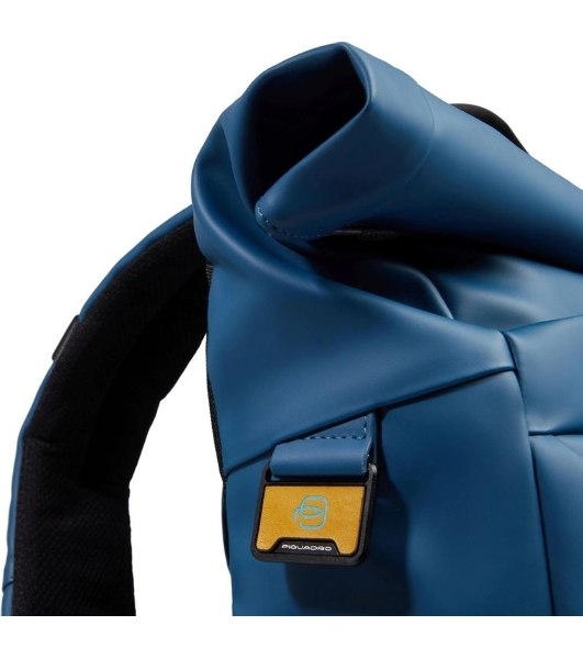 Рюкзак Piquadro Corner 2.0 CA6291C2OW/AV роллтоп серо-голубой полиуретан