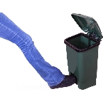 Мусорный контейнер полимерный ТАРА.РУ МКТ 30 зеленый 30л., в комплекте, с педалью, с пакетодерж. 36517, фото6