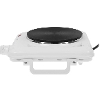 Плита настольная электрическая Clatronic EKP 3582 белый, 1.5 кВт, ТЭН, конфорки - 1, эмаль, поворотные переключатели, фото3