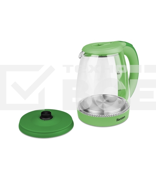 Чайник Blackton Bt KT1800G Fresh Green. Мощность: 1500 Вт, Максимальный объем: 1.8 л