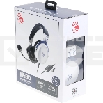 Наушники с микрофоном A4Tech Bloody M590i синий/белый 1м мониторные USB оголовье (M590I SPORTS NAVY), фото4