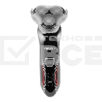Бритва Centek CT-2159 (черн/хром) 3 плавающие головки, аккумулятор+работа от сети, Li-Ion600мАч, фото2