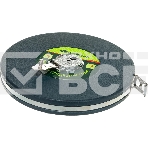 Рулетка Сибртех геодезическая 50 мх13мм закрытый корпус фиберглассовая лента, фото2