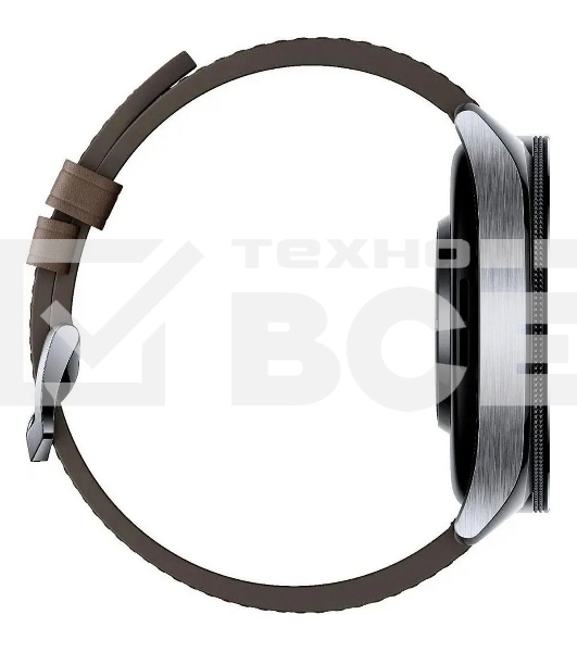 Смарт-часы Xiaomi Watch 2 Pro - 4G LTE Silver Case with Brown Leather Strap M2233W1 (BHR7210GL)