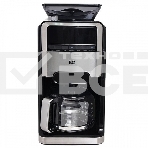 Кофеварка капельная со встроенной кофемолкой BQ CM3002 черный-стальной, исп. кофе - зерновой/молотый, 1.5 л, 1400 Вт, фото3