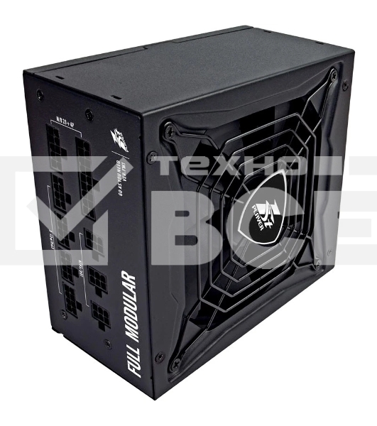 Блок питания 1STPLAYER PS-850SP, 800Вт, 80 PLUS Gold, 140мм, модульный, черный