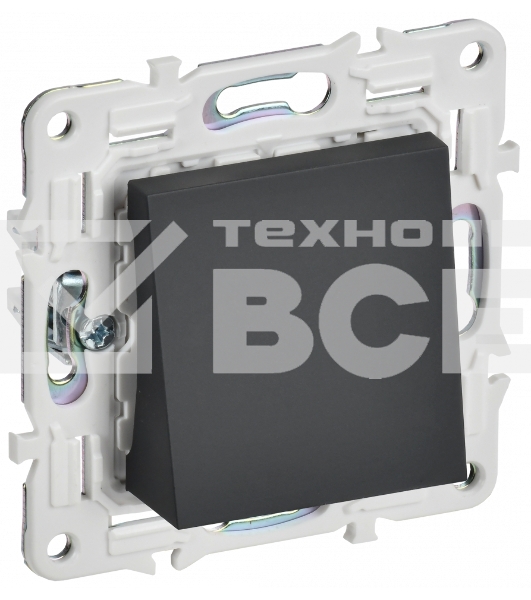Вывод кабеля IEK SKANDY SK-O01G (SK-VK10-0-K530) графит