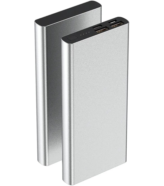Портативный аккумулятор HIPER CORE 2XL Metal серебристый (10000 мА·ч)