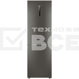 Холодильник Haier C2F636CFRGU1 серебристый двухкамерный 256/108 л морозилка снизу, No Frost