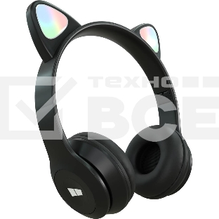 Наушники беспроводные MORE CHOICE (4610196406676) HW24kids черный