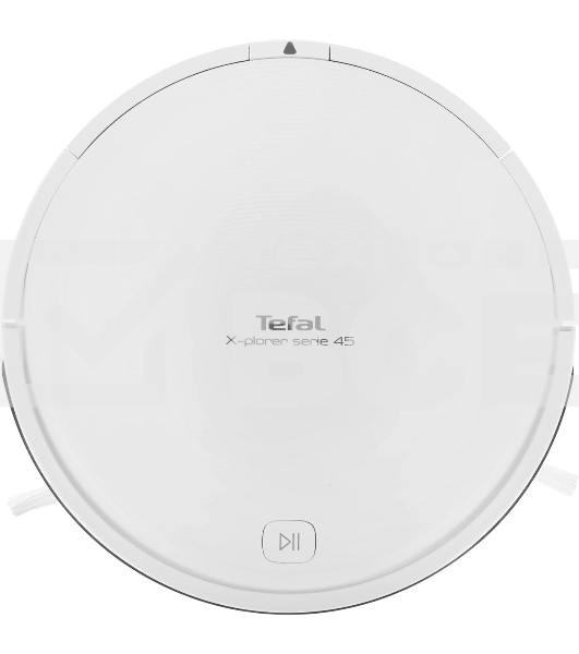 Робот-пылесос Tefal RG8227WH белый, 2600 мА·ч Li-Ion, уборка сухая, пылесборник контейнер 0.44 л