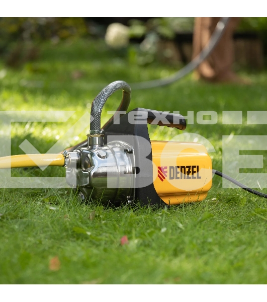 Насос Denzel GP1000Х садовый поверхностный 1000Вт 3500л/ч подъем 44м