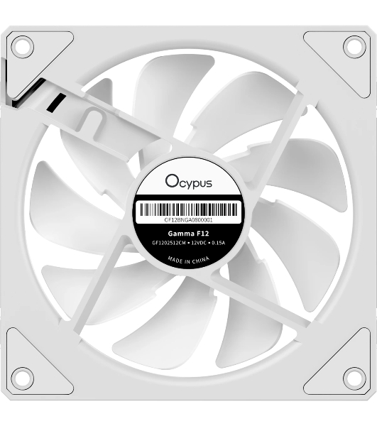 Вентилятор для корпуса Ocypus Gamma F12 ARGb WH (Gamma-F12-WH1AM00X-GL)