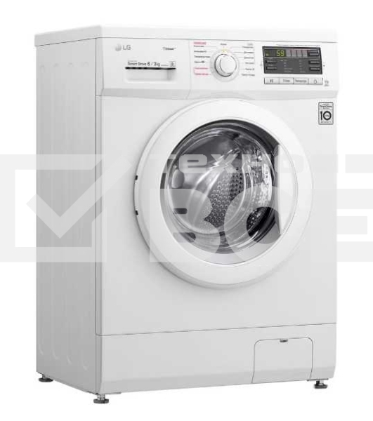 Стиральная машина LG F1296CDS0X