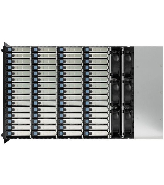 Компьютерный корпус AIC J4060-04-35X_XJ1-40604-06, 4U 60x 3.5” hot-swap bays, hot-swap JBOD with dual SAS 12G expander controller, dual BMC, tool-less HDD tray,1200W 1+1 hot-swap redundant 80+ Platinum, tool-less rail kit (35X series)