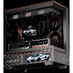 Система водяного охлаждения Thermalright Rainbow Vision 360 Turbo Soc-AM5/AM4/1200/1700/1851 черный 4-pin 28.1dB Al LCD Ret (R-VISION-TURBO-360-BL-ARGB), фото2