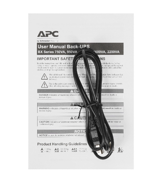 Источник бесперебойного питания APC Back-UPS BX950MI-GR/950 ВА/520 Вт/4 х CEE 7 (евророзетка)