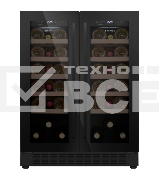 Винный шкаф встраиваемый Maunfeld MBWC-112S40