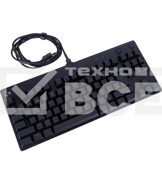 Клавиатура Logitech G Pro (920-009393) проводная, USB, чёрный