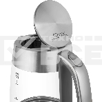 Чайник электрический Red Solution RK-G138 1.7л. 2200Вт серый (корпус: стекло), фото3