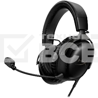 Наушники с микрофоном HyperX Cloud III черный мониторные Radio оголовье (77Z45AA)