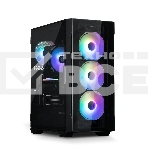 Компьютерный корпус MidiTower Zalman I3 NEO TG Black (ATX, front mesh, TG window, USB2.0 x1, USB3.0x2, 4x120mm RGB fan, без БП) (I3 NEO TG Black), фото2