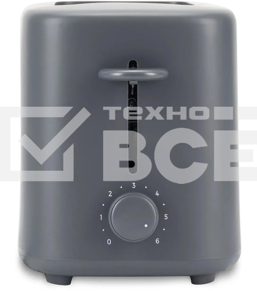 Тостер Hyundai HYT-4308 750Вт серый