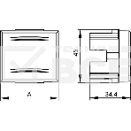 Переключатель на 2 направления DKC 