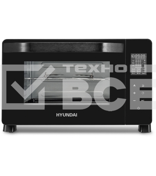 Мини-печь Hyundai MIO-HY088 23л. 1500Вт черный