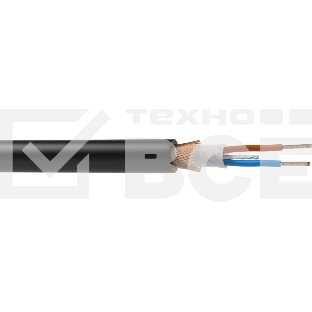 Кабель балансный микрофонный 50 м, 24 AWG, 0.22 мм2, диаметр 6.0 мм, экран, медь 28 x 0.1 мм, бухта