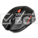 Мышь беспроводная Nakatomi MRON-08U черный, 1600 dpi, радиоканал, USB, кнопки - 6, фото6