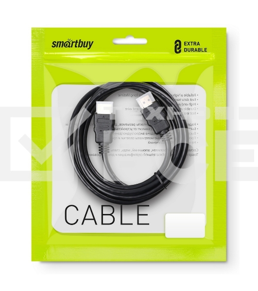 Кабель Smartbuy HDMI to HDMI ver.1.4b A-M/A-M, 10 м, в пакете (K-302-10)