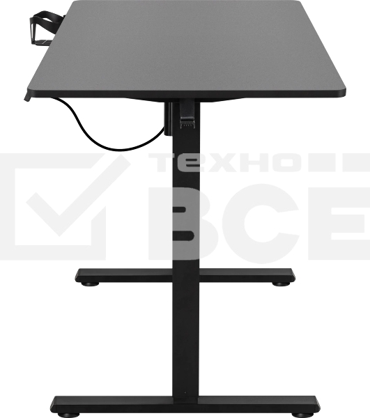 Игровой компьютерный стол Defender Pulse черн, 110x60, высота 70-115 см 1