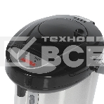 Термопот Aresa AR-4001 '230 В, 50 Гц, 650 Вт, Объем: 3 л Мощность: 650 Вт, Материал корпуса: нержавеющая сталь Материал колбы: нержавеющая сталь Закрытый нагревательный элемент Механическая помпа Поддержание температуры Индикатор уровня воды Индикация режима работы Электронное управление Длина шнура: 1 м 2 температурных режима Блокировка крышки Автоматическое отключение при закипании Защита от перегрева и включения без воды Съемная крышка Съемный шнур Ручка для переноски', фото7