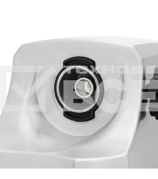 Мясорубка электрическая Krona Wolf Metall серый, 1800 Вт, 2.8 кг/мин, реверс, металлический лоток, насадки - 5