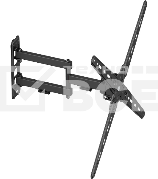 Кронштейн для телевизора Ultramounts UM958 черный 13'-55' макс.25кг настенный поворот и наклон