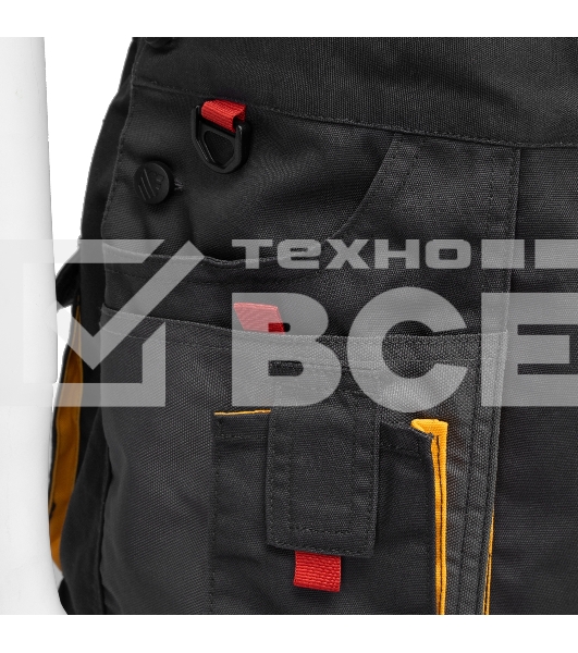 Полукомбинезон профессиональный рабочий Denzel 65% полиэстер 35% хлопок, L